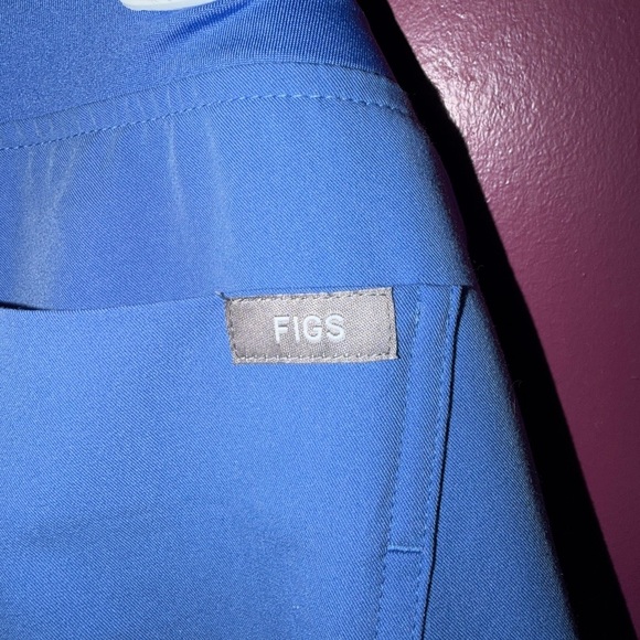 *PRICE OBO* FIGS Women's Ceil Blue Zamora™ - Medium Petite Jogger Scrub Pants - Picture 7 of 8